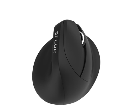 Myszka Delux Mysz Pionowa 2.4G+BT M618 Mini M618Mini (Iron Gray)